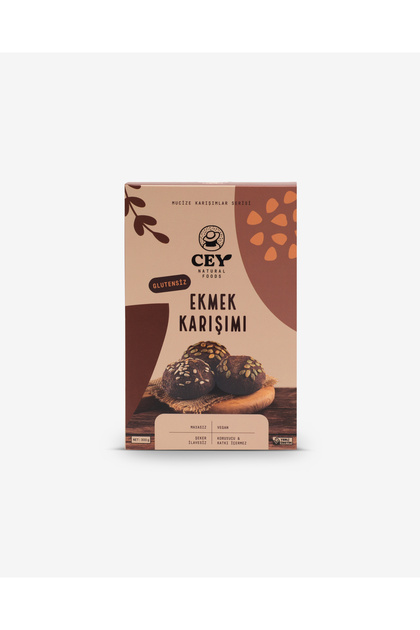 Glutensiz Ekmek Karışımı – Katkısız ve Nişastasız Ekmek Karışımı (300 g)