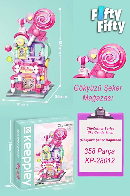 Vagonlife Keeppley City Corner/şehir Köşesi Serisi Gökyüzü Şeker