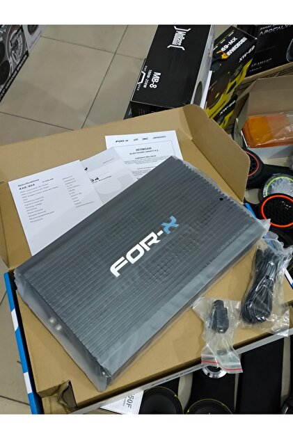 For-X XAE-804 AMFİ 4 Kanal Bass Kontrollü - Fiyatı, Yorumları