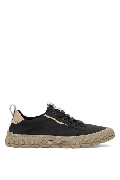 26Y518 Men's Sneaker Shoes with Elastic Sole and Patterned Soles