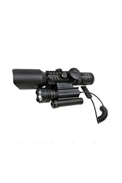 Genel Markalar 3-10x42 Zoomlu Av Tüfeği Dürbünü Tüfek Lazeri Zenon