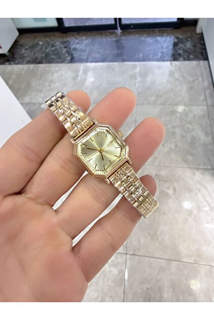 Octagonal Design Retro Cord Women's Wristwatch