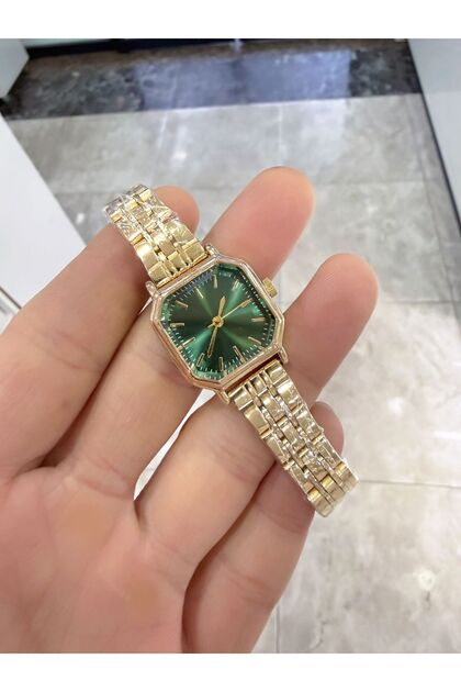 Octagonal Design Retro Cord Women's Wristwatch