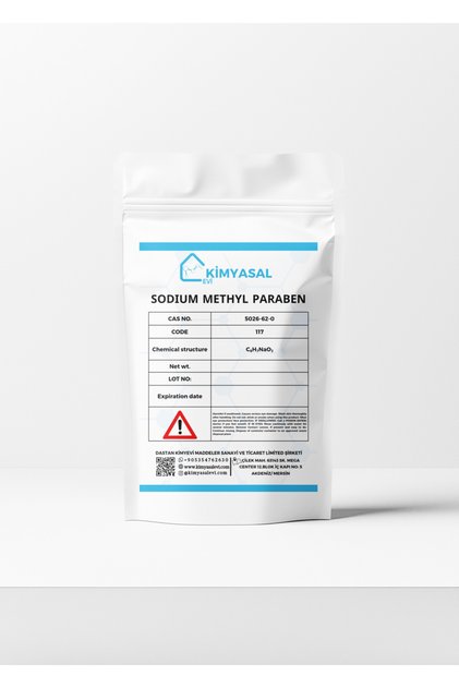 117 METHYLPARABEN SODIUM - SODYUM METİL PARABEN 100 GR