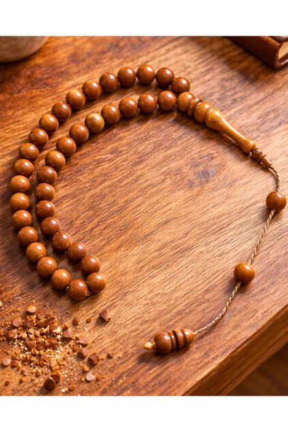 Natural Kuka Prayer Beads 7 mm – Handcrafted, Lightweight and Stylish Prayer Beads