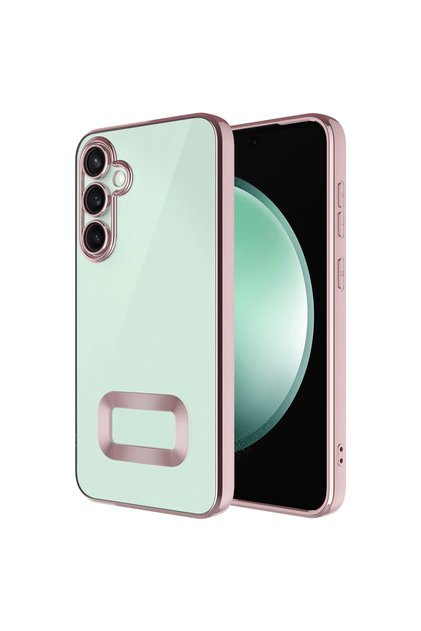 Colorful Case with Camera Protection and Logo Display Compatible with Galaxy S25 Fe