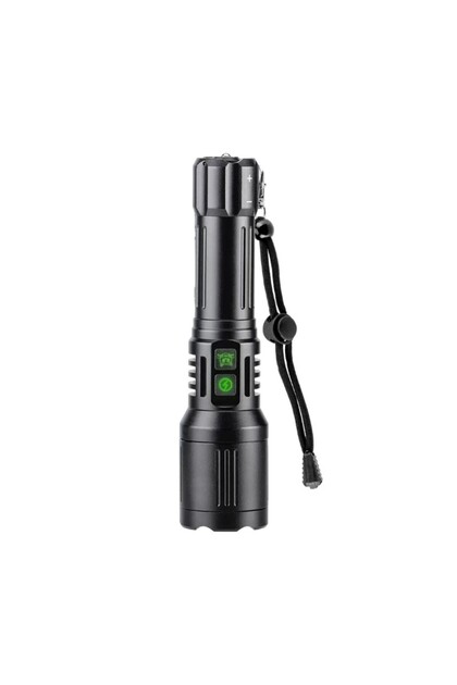 Lanternă și indicator laser, reîncărcabilă YM-G263 Verde Roșu, 500lm Negru