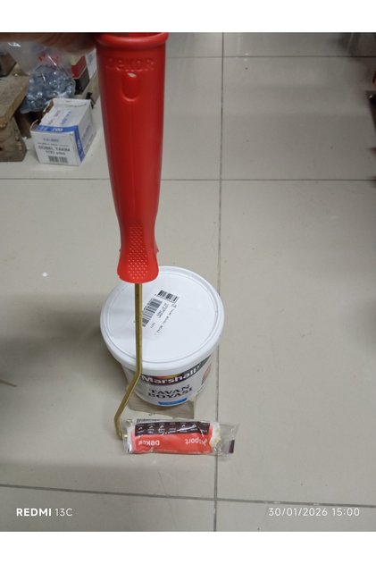 TAVAN BOYASI 1 KĞ 1 ADT + DEKOR PARMAK RULOSU 10 CM 1 ADT