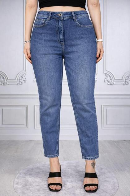 Liz 127 5 Pocket Boyfriend Denim Pants