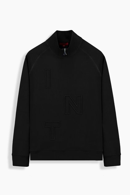 İNTERVİEW DİK YAKA FERMUARLI SWEAT SHİRT