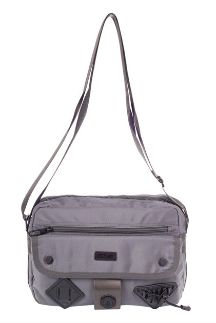 Gri Unisex Çapraz Askılı Omuz Çantası 31126