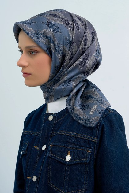 سلسلة نوستالجي سلسلة نوستالجي وشاح حريري من التويل 9522D