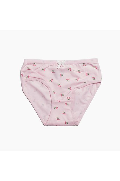 Girl's Cherry Pattern Assortment 3-Piece Slip