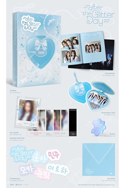 新品未開封 ILLIT 2025 Glitter Day グッズセット tays store ILLIT - [2025 ILLIT AFTER THE GLITTER DAY] PHOTOBOOK