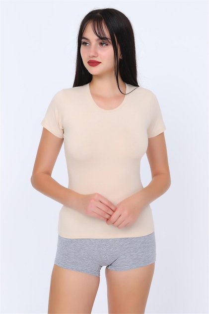 Women's Ten Cotton Half Sleeve Undershirt