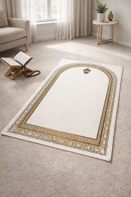 Digital Non-Knotted Soft Non-Slip Anti-Allergic Prayer Mat Dowry Prayer Mat 70X110