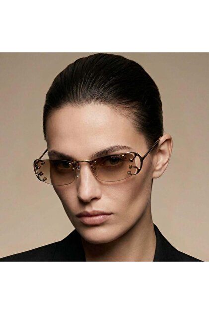 ジョニー Prada güneş gözlüğü c57 29h-30v 52-20 / kadın güneş gözlüğü