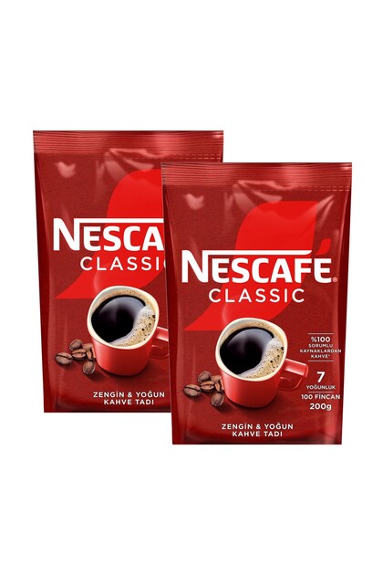 Classic 200 Gr Coffee X 2 Pieces