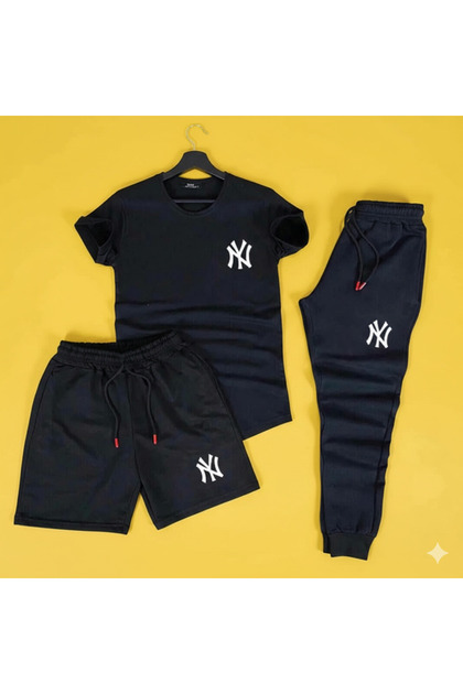 3-Piece Summer Set (T-Shirt-Shorts-Sweatpants)