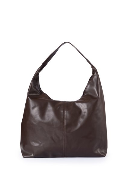 Berra Faux Leather Women's Shoulder Bag Brown