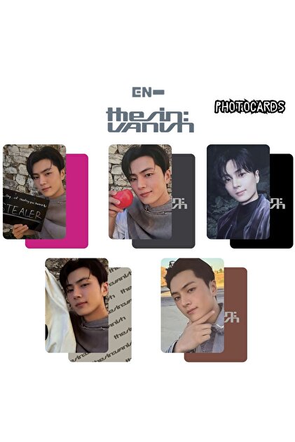 Kpop Dünyasi ENHYPEN Jay '' The Sin : VANISH '' Photocards Set