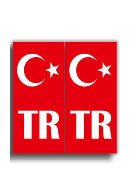 KIRMIZI TR STİCKER