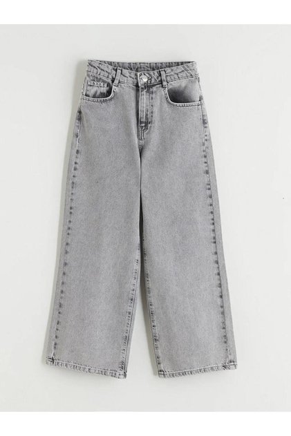 Wideleg Girls' Jean Pants (S6)