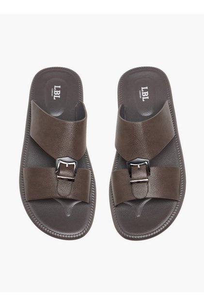Men Buckle Detail Arabic Sandals