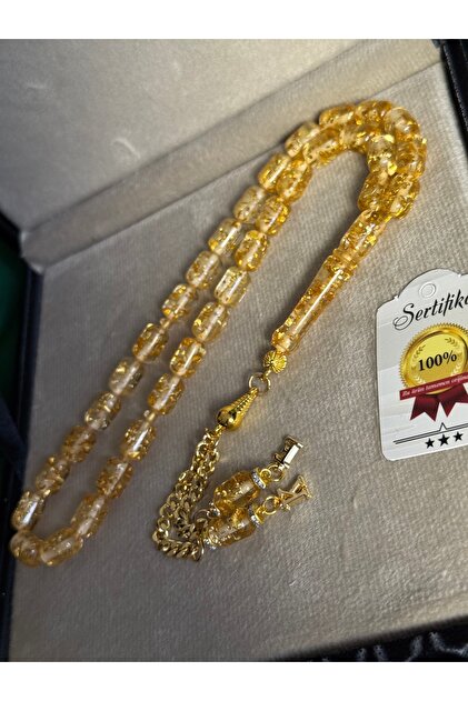zikirmatik Kişiye özel tasarımlı,sertifikalı Golden Rosary Tesbih