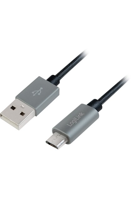 - Cablu de sincronizare și încărcare, USB la Micro USB mascul, gri