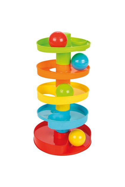 Turnulet cu circuit spirala si 4 bile Ball Track Game