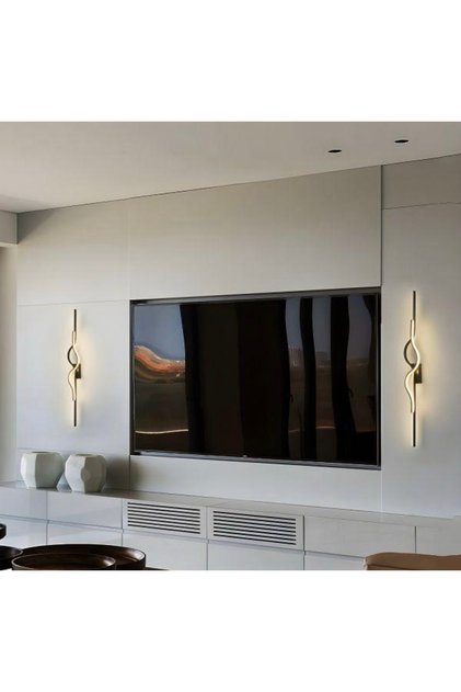 Minel Dekor Lighting Applique Mica Model 70 cm White