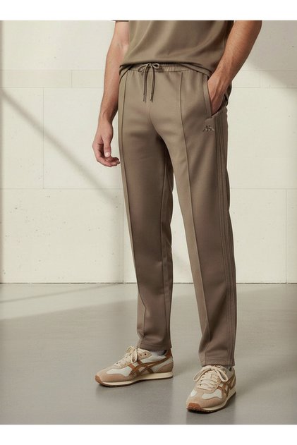 Men Panelled Track Pants