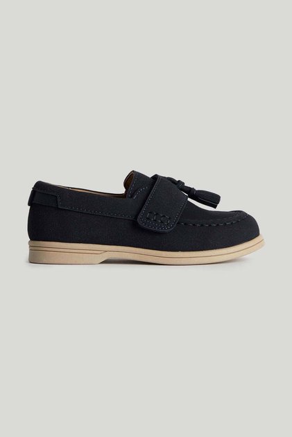 Navy Loafer Shoes