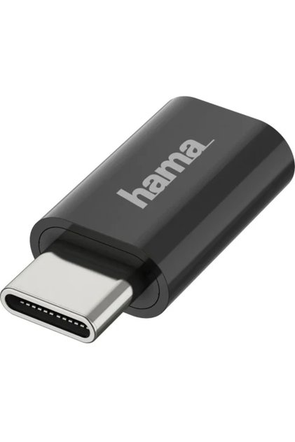 USB OTG адаптер, USB-C конектор - Micro-USB гнездо, USB 2.0, 480 Mbit/s