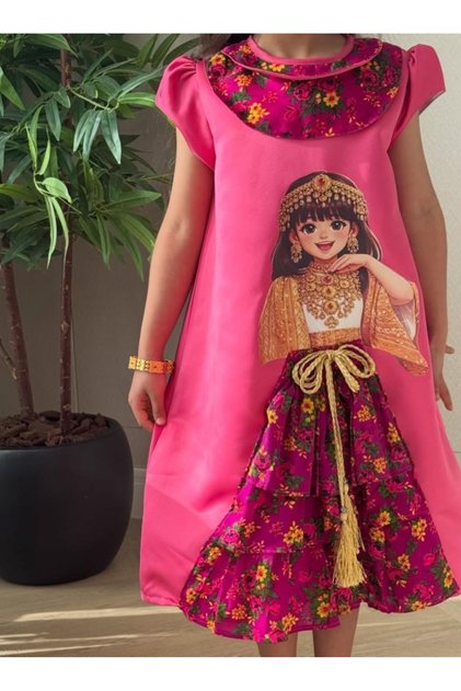 Ramadan shawl dress in different colors