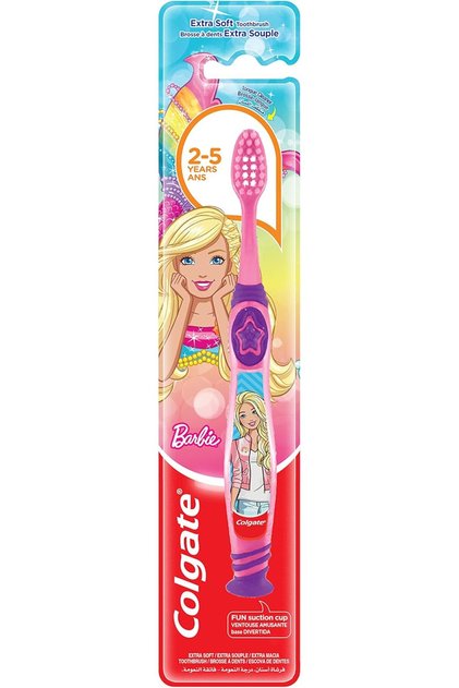 Kids Soft Toothbrush Barbie Style for Ages 2-5
