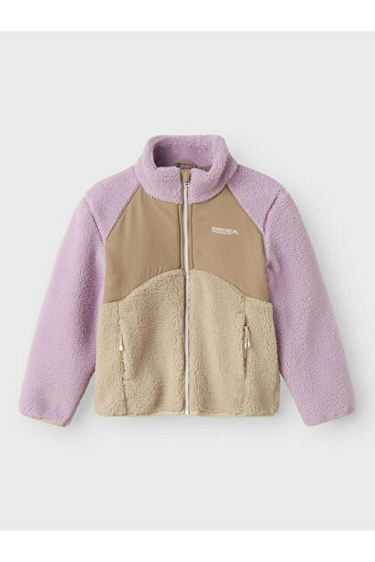 Kıds Nkfmonica Teddy Block1 Children's Coat 13243674