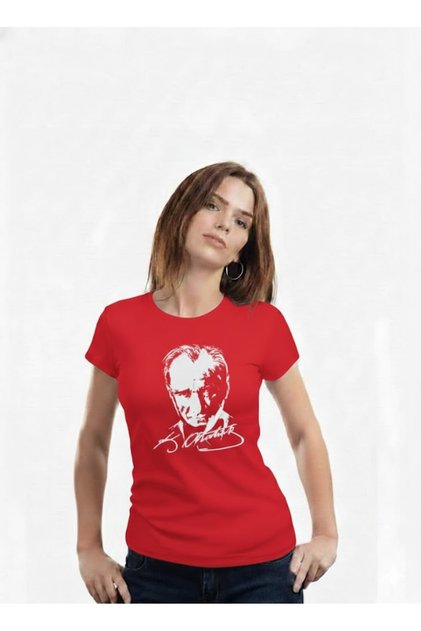 Elegance and Pride Combined: Women / Men. / Ataturk Silhouette Design T-Shirt