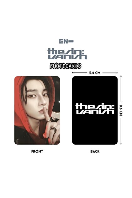 Kpop Dünyasi ENHYPEN '' The Sin : VANISH '' Photocards Set POB 1