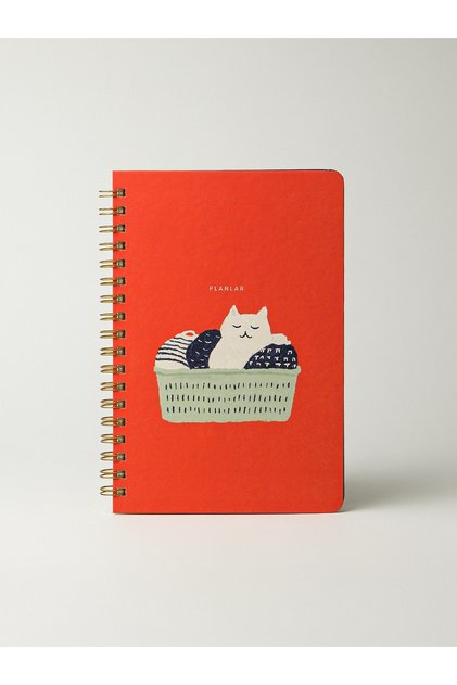 Luna Spiralli Planlı Defter (16 x 24 cm)