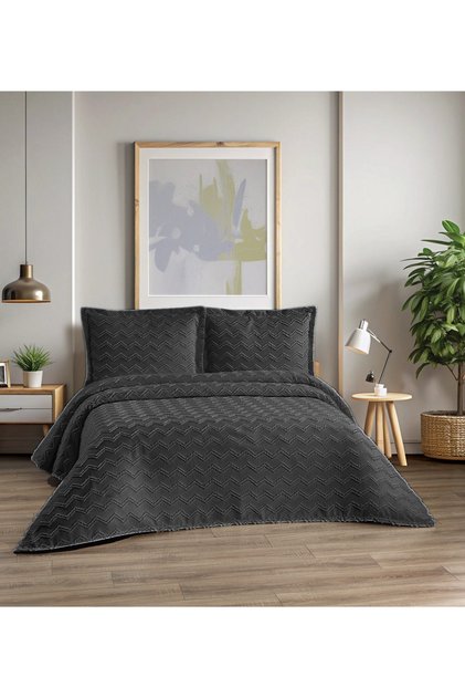 Zikzak 3 Piece Double Bedspread
