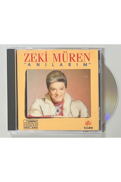 Zeki Müren My Memories 1990 First Edition Cd