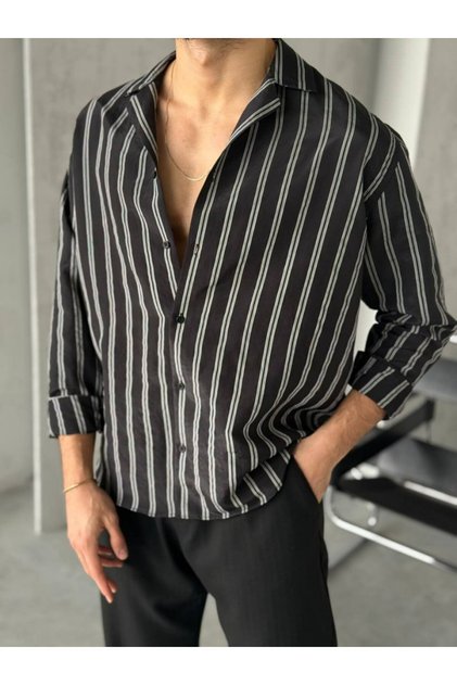 Men's Apaş Collar Regular Shirt