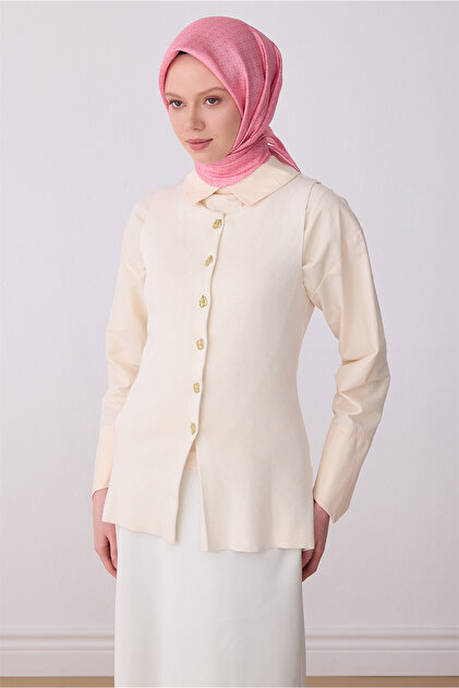 Pembe Klasik Desen %100 Twill İpek Eşarp 4317 - 55