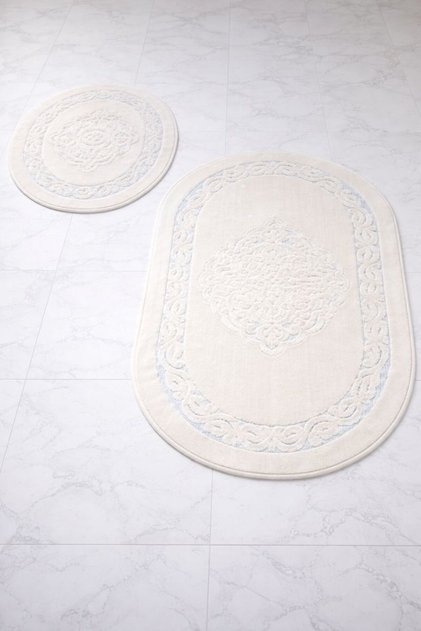 Cotton Oval Bathroom Set (60X100+60X50)