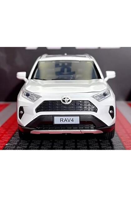 【超希少貯金箱】「ACTION PLATINUM SERIES」1:24スケール Asya Oyuncak Kutulu Koleksiyon 1 / 24 Ölçek Toyota RAV4 Beyaz