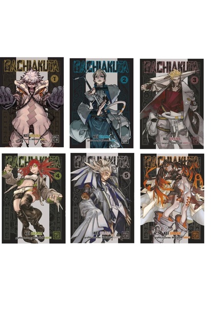 Gachiakuta 6 Cilt Manga Seti (1-2-3-4-5-6. Ciltler)