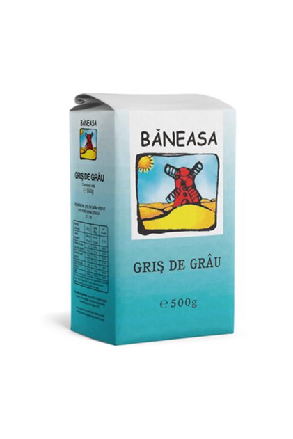 Wheat semolina, 10 x 500 g,