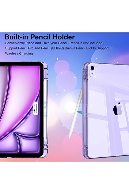 UnDePlus iPad Air 11inç M4/M3/M2 Air 4/5.Nesil 10.9 Kılıf Mika